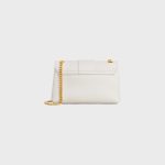 TEEN CELINE VICTOIRE BAG IN SUPPLE CALFSKIN WHITE - Image 3